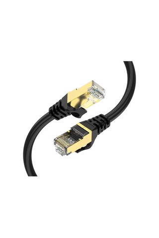 Qgeem Qg-ot0601 1mt Cat6 Cu Awg24-7 Utp Siyah Network Kablosu Kdo