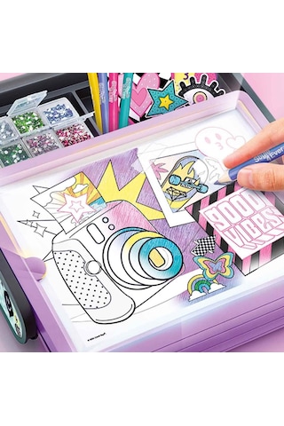 Canal Toys Diamant'art Işık Kutusu Mor Çocuklar İçin Elmas Bo