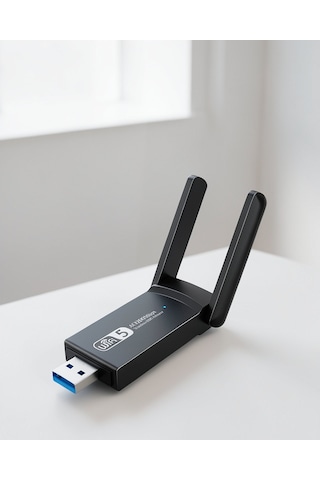 Wifi Adaptörü Usb 3.0 Girişli Wifi Alıcı