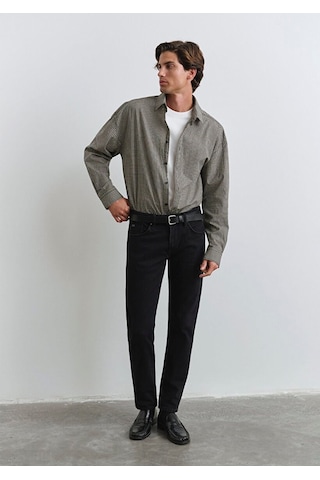 Mavi Mılan Classic Denim Yıkamalı Siyah Siyah Erkek Kot Pantolon M0081090642