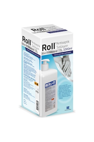 Roll Antiseptik El Ve Cilt Antiseptiği Dezenfektanı 4 x 1 L