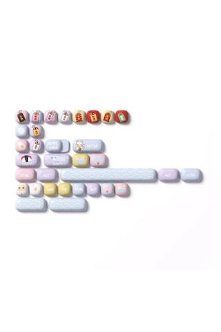 Akko Good Luck Charm Pbt 138 Adet Keycap Set