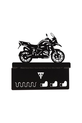 Torque-MX Metal Dekoratif Anahtar Askısı EA18 Siyah