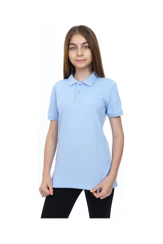 Toontoy Unisex Çocuk Tişört Mavi