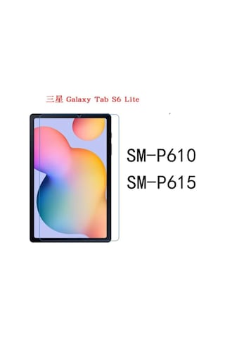 Samsung Galaxy Uyumlu Tab S6 Lite P610 Tablet Ekran Koruyucu Kırılmaz Nano Tam Kaplayan