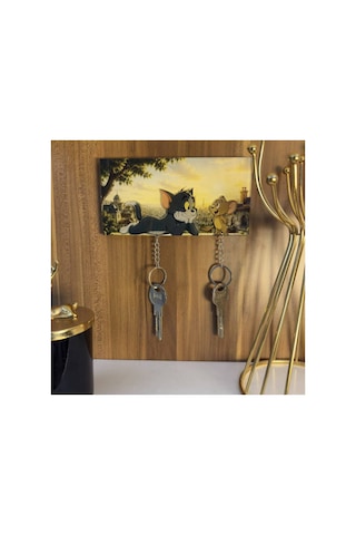 Kk Swords Mıknatıslı Anahtarlık Askılığı, Dekoratif Duvar Anahtarlığı, Sevgiliye Özel Hediye, Ev Hediyesi, Duvar Giriş Dekoru, Hediyelik Ürün 08252818
