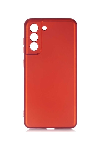 Zore Galaxy Uyumlu S21 Fe Kılıf Msra Premier Silikon Kapak - Kırmızı Kırmızı