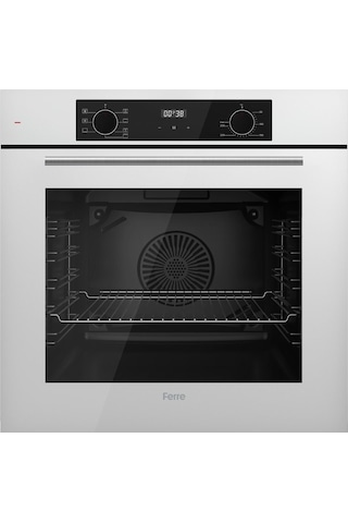 Ferre Flowart Lumora Pro QBL63CB-CS206-D064 3'lü Beyaz Ankastre Set