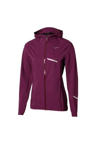 Mizuno Waterproof 20k Er Kadın Yağmurluk Bordo Çok Renkli