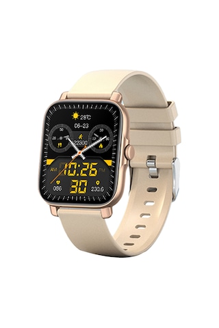 Teltree Gt30 1.69" Ekran Ip67 Su Geçirmez Akıllı Saat (İthalatçı Garantili) + Silikon Kordon