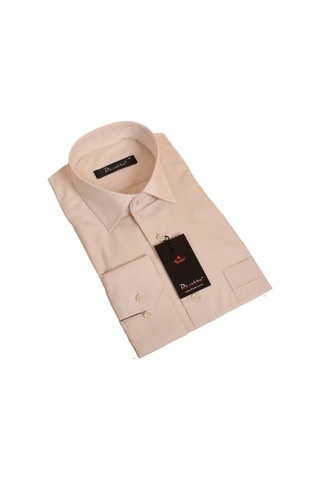 Dicotto Bej Rahat Kesim Cepli Uzun Kol Regular Fit Erkek Gömlek - 150-11 001