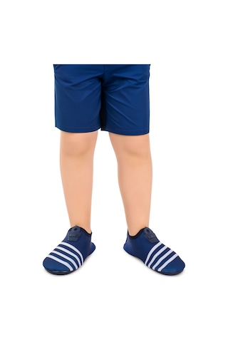 Kiko Kids Enigma Havuz Plaj Erkek Çocuk Deniz Ayakkabısı 7501 Lacivert - Beyaz Lacivert - Beyaz