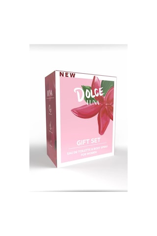 Dolce Luna Kadın Parfüm EDT 100 ML + Roll-On + Sprey Deodorant 150 ML