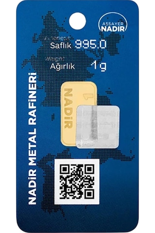 Tuğrul Kuyumculuk 24 Ayar 1 Gram Külçe Altın