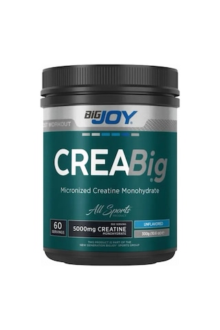 Bigjoy Sports Creabig Powder 300 Gr 60 Servis Aromasız Creatine