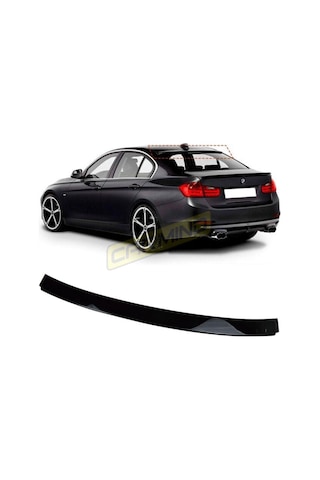 Bmw 3 Serisi F30 Cam Üstü Spoiler Piano Black