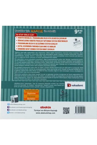 Çocuklar için Scratch ile Robotik  - Ufuk Şafak  -  Hüseyin Kervan  - Abaküs Kitap