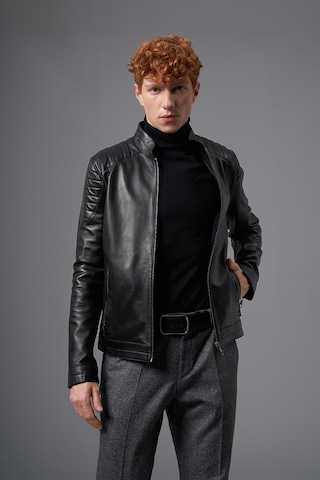 Caronte Siyah Deri Mont 111607 001