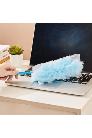 Pazly Elektrostatik Toz Temizleyici - Mikrofiber Kancalı Toz Bezi Ev Ve Araç İçin