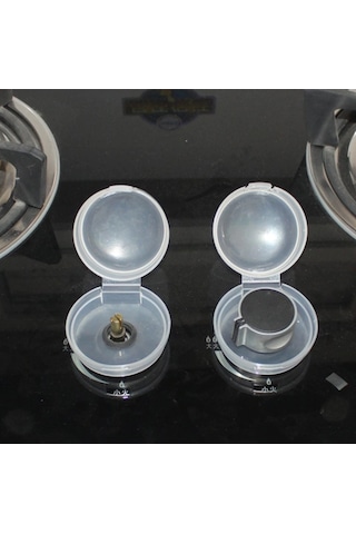 Çocuk Bebek Koruma Güvenlik Ocak Gaz Fırın Düğmesi Kilidi 2 Adet