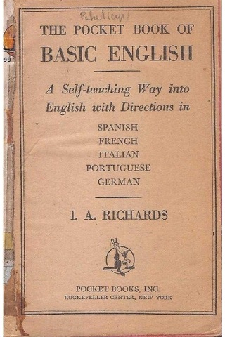 The Pocket Book Of Basic English - I. A Richards 2.el