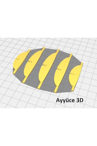Ayyüce 3d, Audi A3 8p Havalandırma Izgara Takım Siyah Baskı
