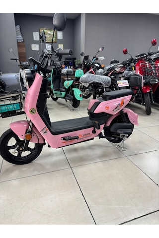 Yiben Süper Jet 249 W Elektirkli Bisiklet Pembe