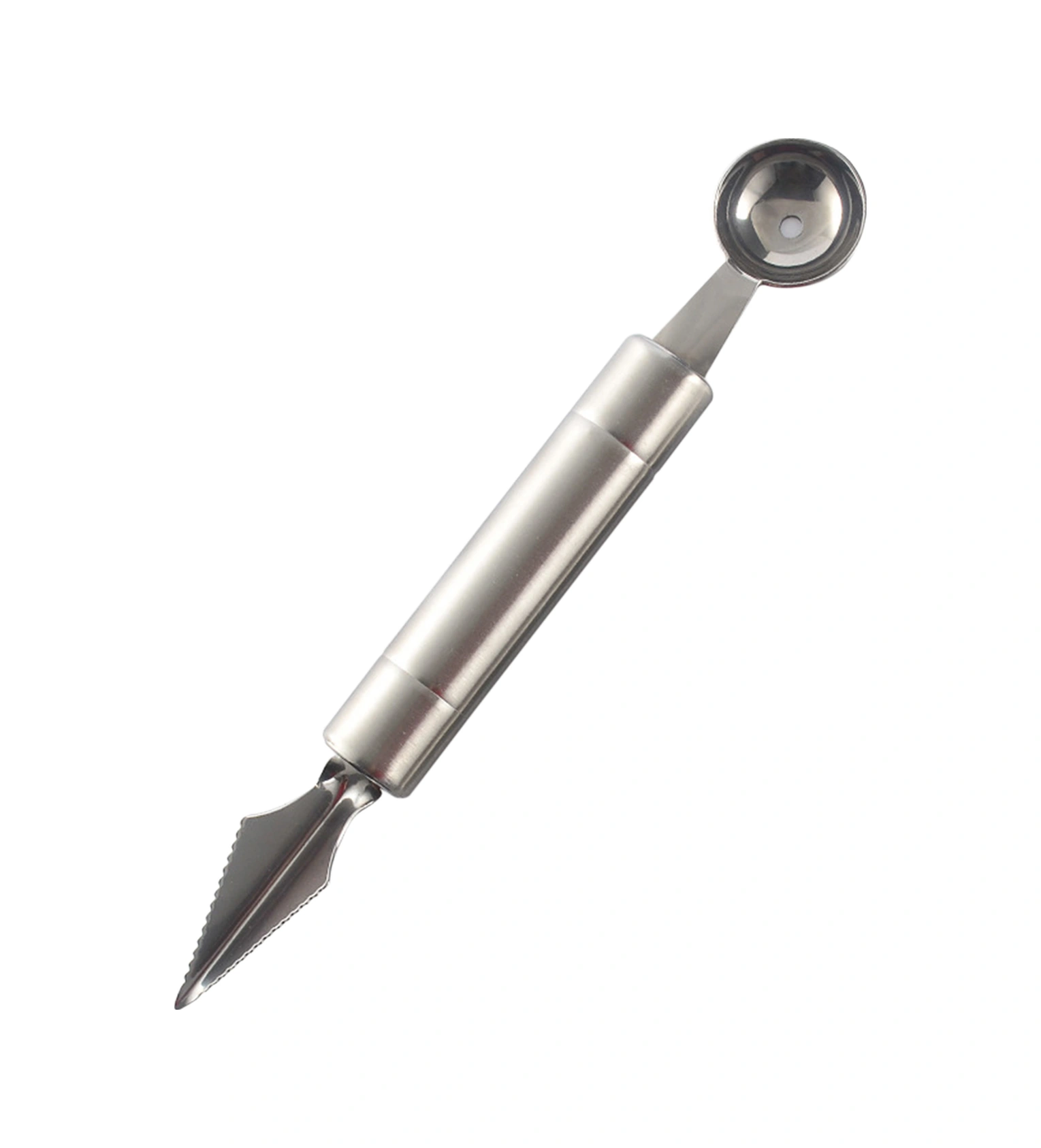 Youmex Çift Uçlu Paslanmaz Çelik Meyve Topu Kese Ve Oymak Bıçağı - Mutfakta Pratik Kullanım, Taze Meyve Salataları İçin Ideal Diğer