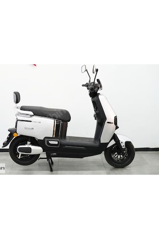 Kuba Gree-08 Elektrikli Moped Beyaz