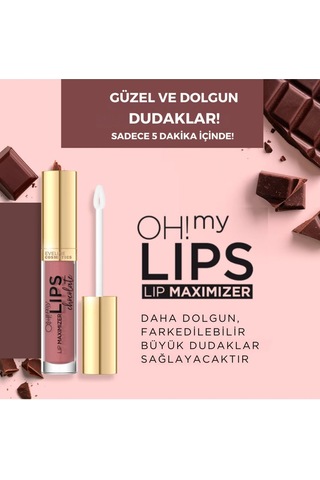 Oh My Lips Çikolatalı Dudak Dudak Parlatıcısı Diğer