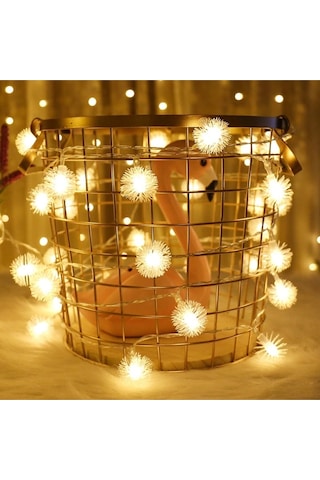 Gün Işığı Kirpi Top Led Işık Kirpi Gün Işığı Led Işık Noel Dekorasyon Işığı Çam Ağacı Işığı 220v Gün Işığı