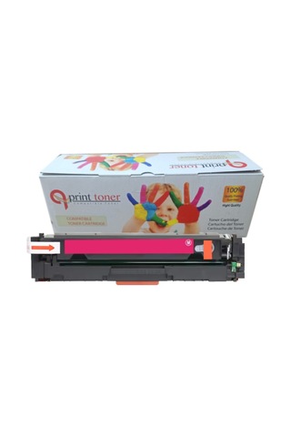 Hp 203x Cf543x Uyumlu Toner Kırmızı Yüksek Kapasite 2.500 Sayfa Lbp621 Lbp623 M254 M280 M281 Cf540
