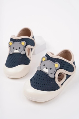 Papuçcity Arzen 03364 Ortopedik İlk Adım Erkek Çocuk Bebe Spor Ayakkabı Lacivert