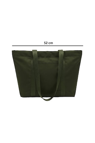 Tuttobene Trendy Haki Tote Omuz Çantası Xl Boy Tb022