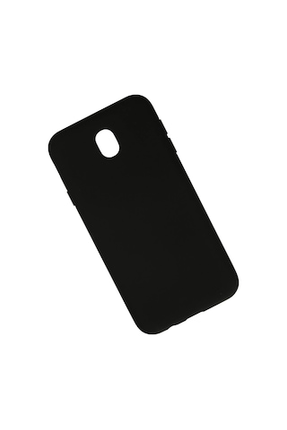 Newface Samsung Galaxy Uyumlu J7 Pro / J730 Kılıf Nano İçi Kadife Silikon Semeglbl - 32 - Siyah Sıyah