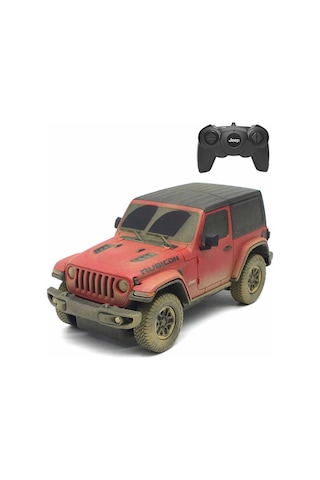 Mey İthalat 1:24 Jeep Wrangler Rubicon Muddy Uzaktan Kumandalı Araba