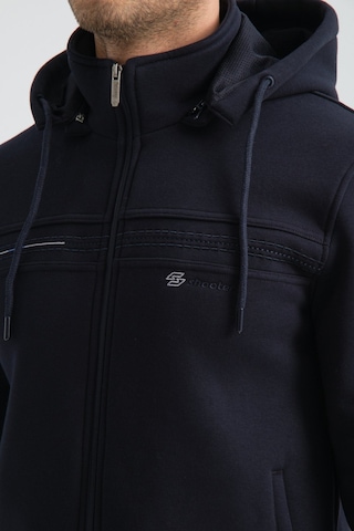 Shooter Sportswear Shooter Erkek Premium Kışlık Eşofman Takımı Regular Kapüşonlu Lacivert