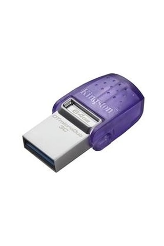 Kingston Dtduo3cg3-64gb Datatraveler Microduo 3c 200mb-s Dual Usb-a + Usb-c Flash Bellek Kdo