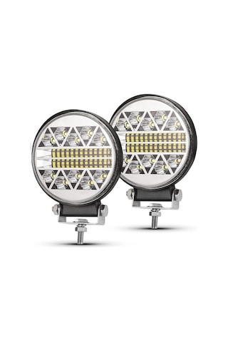 Yuvarlak Flaşlı Sis Lambası 12-24V Lass314