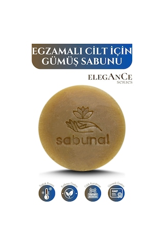 Sabunal Gümüş Sabunu 4 Adet - Hassas Ciltlere Özel Ferahlatıcı & Nemlendirici Sabun