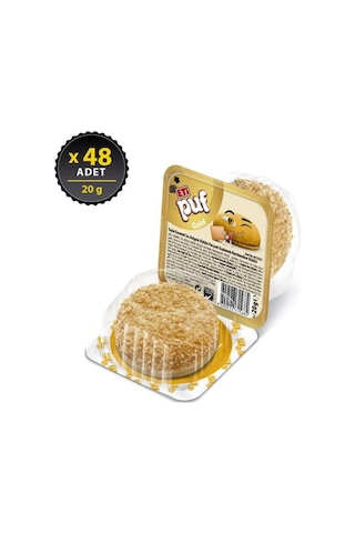 Puf Gold Tuzlu Karamel Dolgulu 20 G X 48 Adet