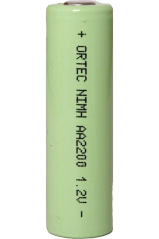 Ortec 1.2v 2200mah Ni-mh Aa Şarj Edilebilir Kalem Pil 3'lü