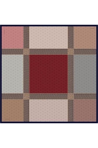 Armine İpek Eşarp Nostalji - 8113-36 Twill Kahve