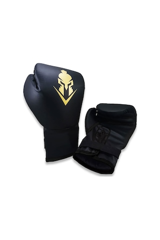 Çocuk Siyah Boks Seti 53 x 20 CM Boks Torbası + Boks Eldiveni Siyah