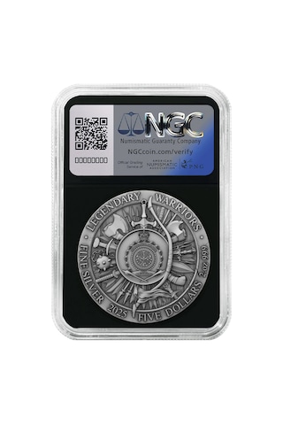 Agakulche Samuray Gümüş Sikke Coin