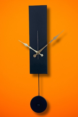 Jakar Model Dekoratif Metal Akar Sessiz Mekanizmalı Duvar Saati Sarkaçlı Değil Süs Siyah