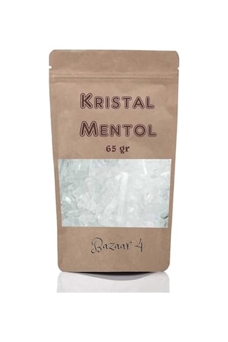 Ayrex Bazaar 4 Kristal Mentol 1. Kalite 65 Gr Menthol Sauna, Hamam, Buhar Banyosu