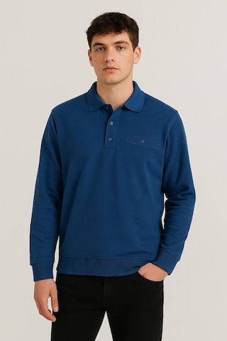 Simenti Regular Fit Polo Yaka Selanik Kazak - 7414 Indigo