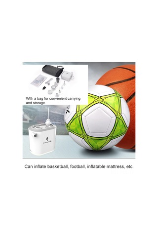 Padalink Taşınabilir Şarjlı Şişirme Ve Emme Pompası - Çadır, Yatak, Şişme Yatak İçin Mini Kompakt Alet - 1400mah