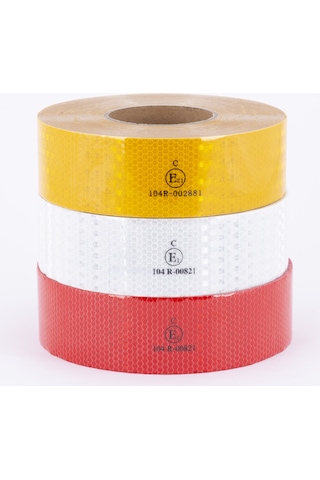 Reflektif Reflektiv Şerit Bant Reflektör 50 Metre Tüvtürk Uyumlu (325957841)